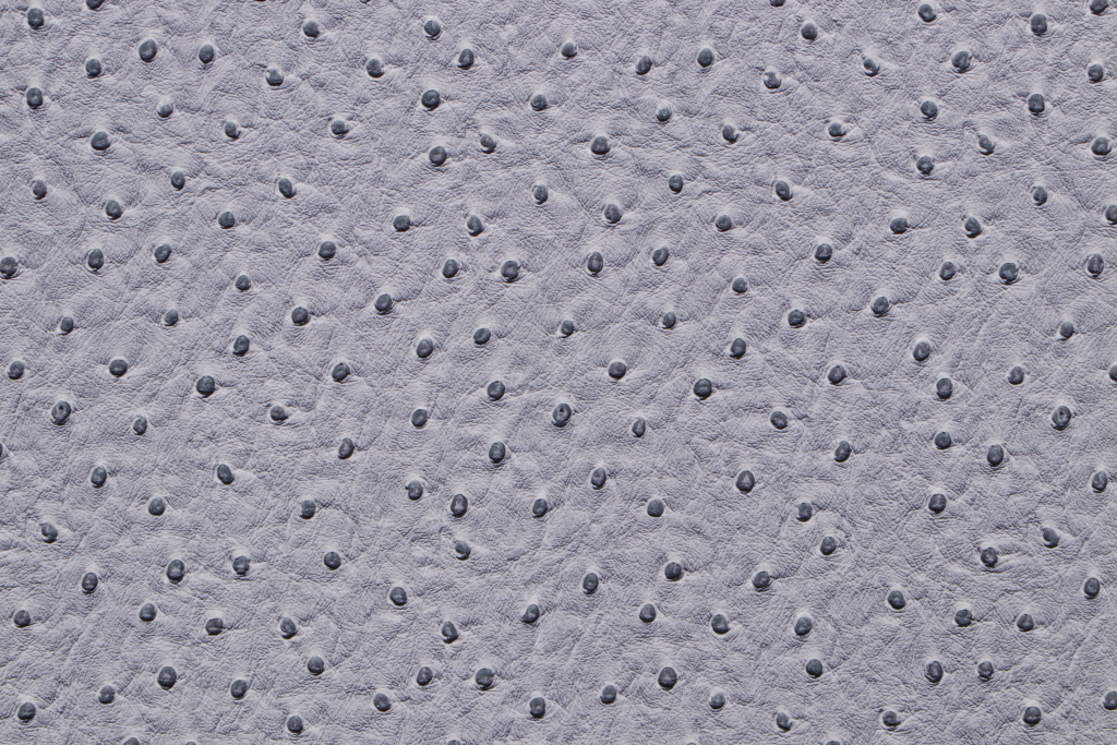 1 Yard Ostrich Vinyl Upholstery Fabric in Grey