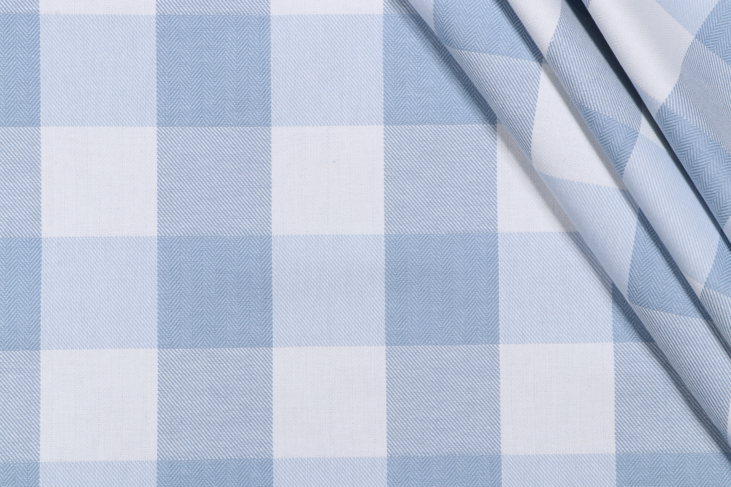 Kaufmann Foxy Plaid Woven Decorator Fabric In Harbor