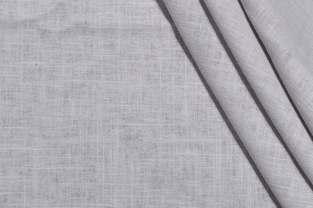 2 Yards Wexford Linen Woven Decorator Fabric in Oyster