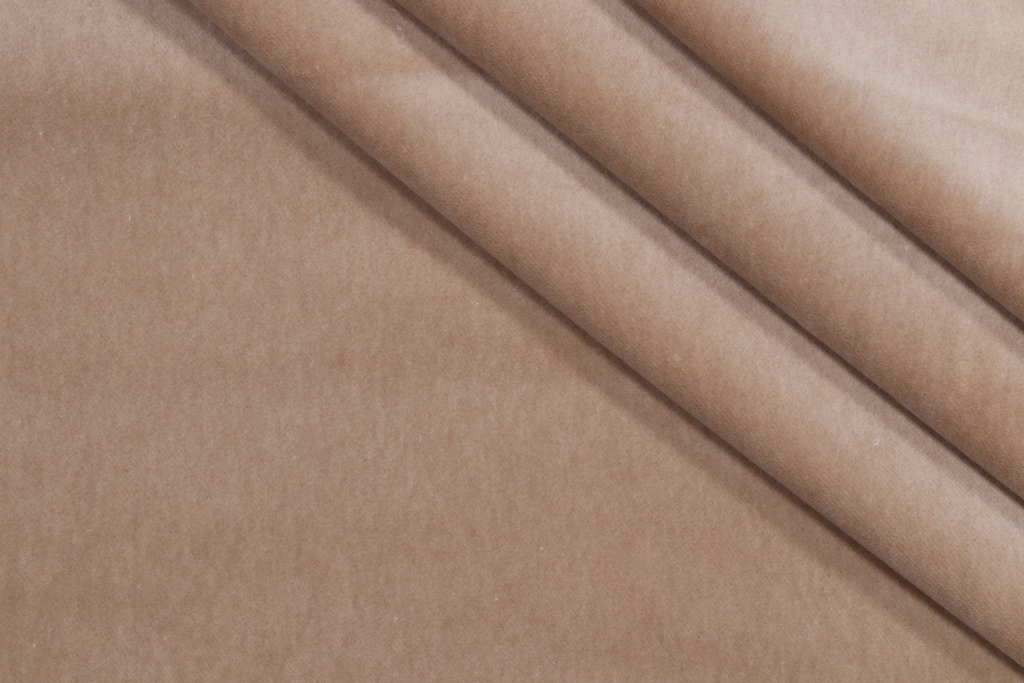 8.5 Yards Thibaut Tidewater Velvet W89089 Velvet Upholstery Fabric in Khaki