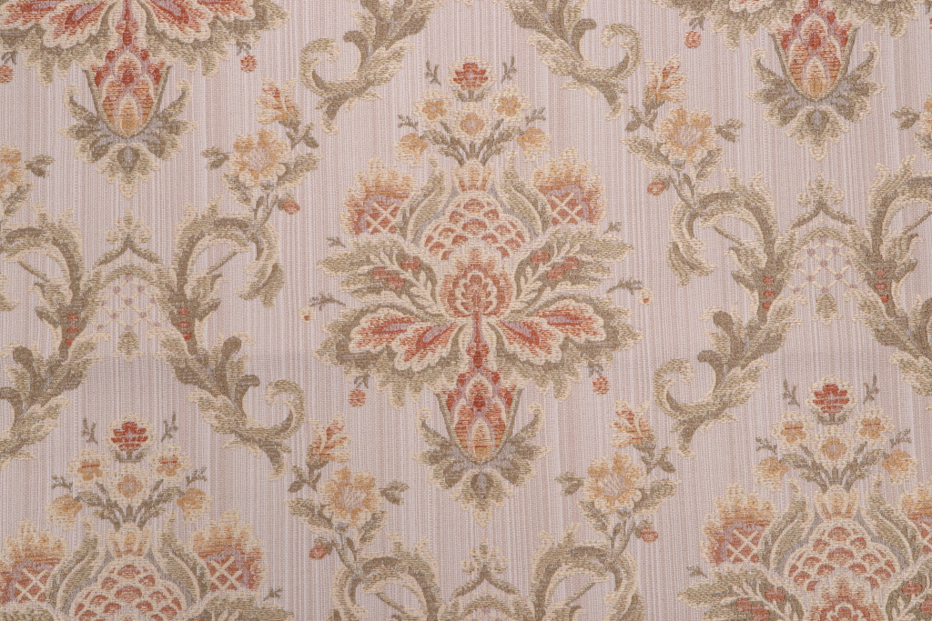 1.25 Yards Merrimac M7085B Damask Upholstery Fabric in Aubusson