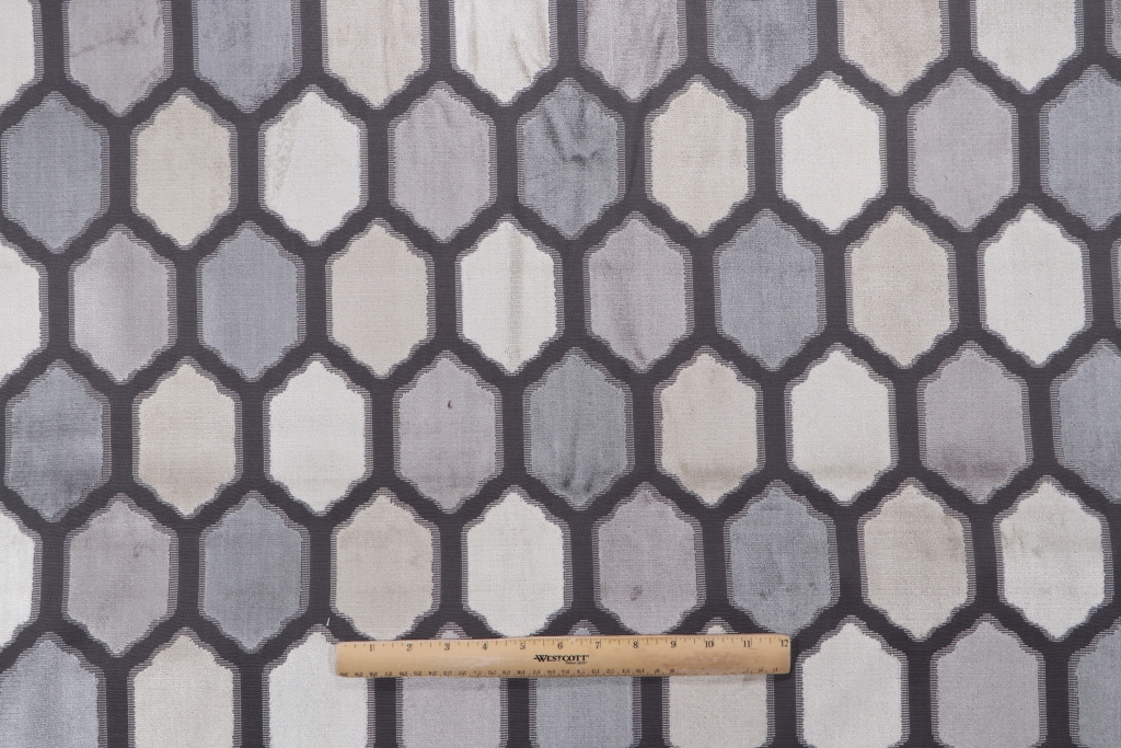 2.63 Yards Velvet Upholstery Fabric in Mineral