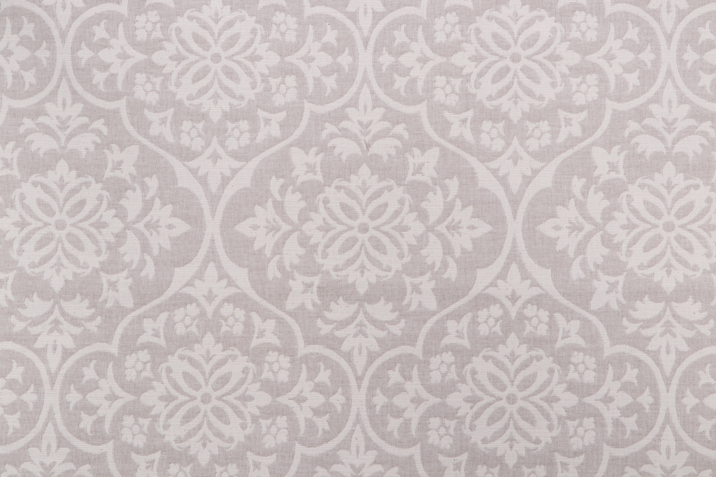1.88 Yards Elegante Damask Upholstery Fabric in Natural