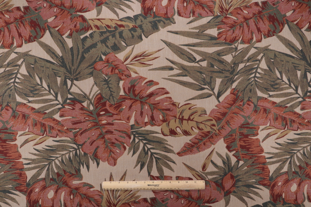 1 Yards Naples Woven Upholstery Fabric in Sunset