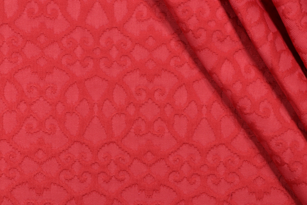 1 Yards Dena Home Loophole Matelasse Upholstery Fabric in Watermelon