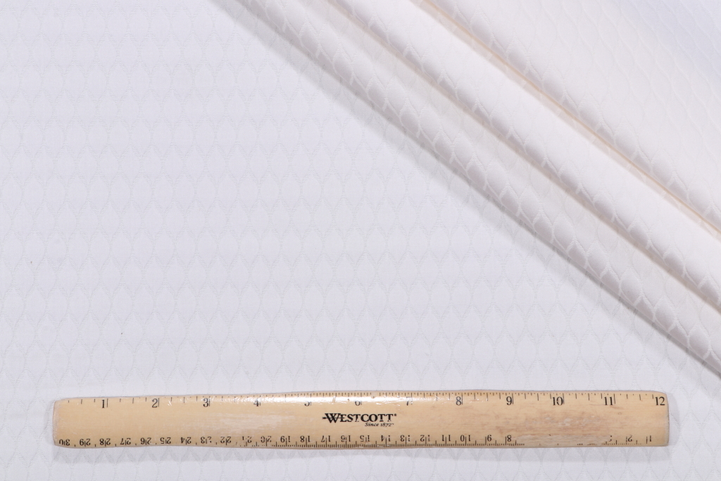 Valiant Fabrics Caprice Damask Decorator Fabric in Ivory