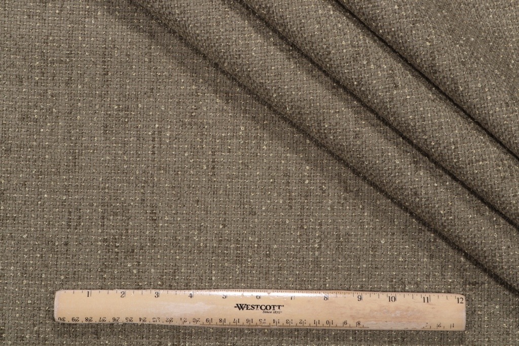 10 Yards Ontario Woven Chenille Upholstery Fabric in Celadon