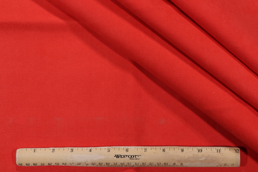 1 Yard Ultrasuede Upholstery Fabric in Poppy