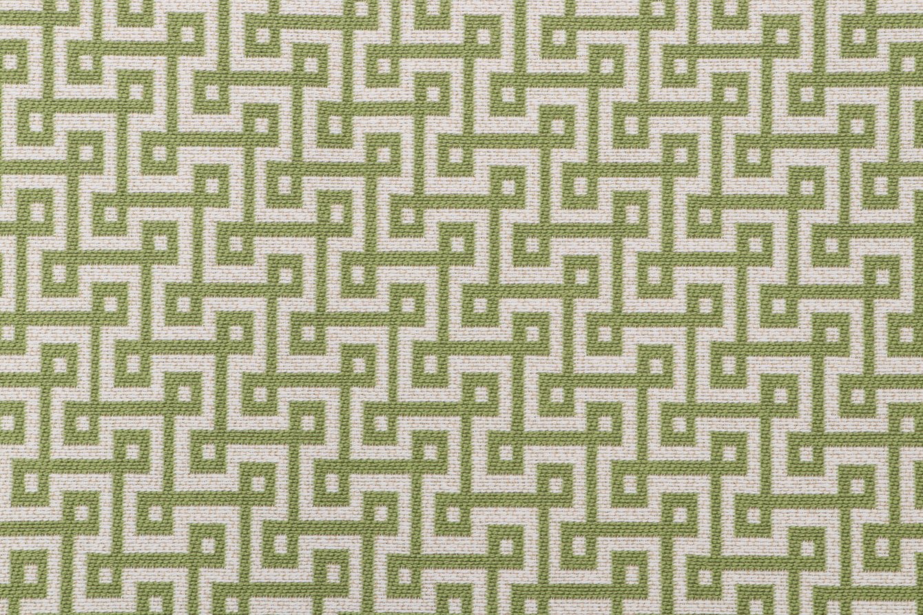 Thibaut Circuit W74327 Woven Upholstery Fabric in Lime