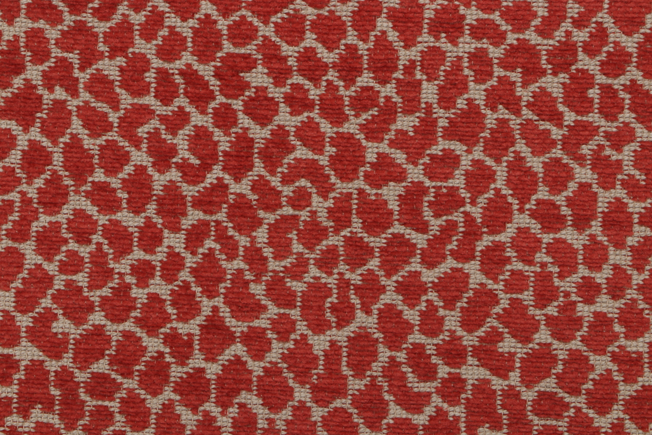 Thibaut Tanzania W7279 Woven Upholstery Fabric in Red
