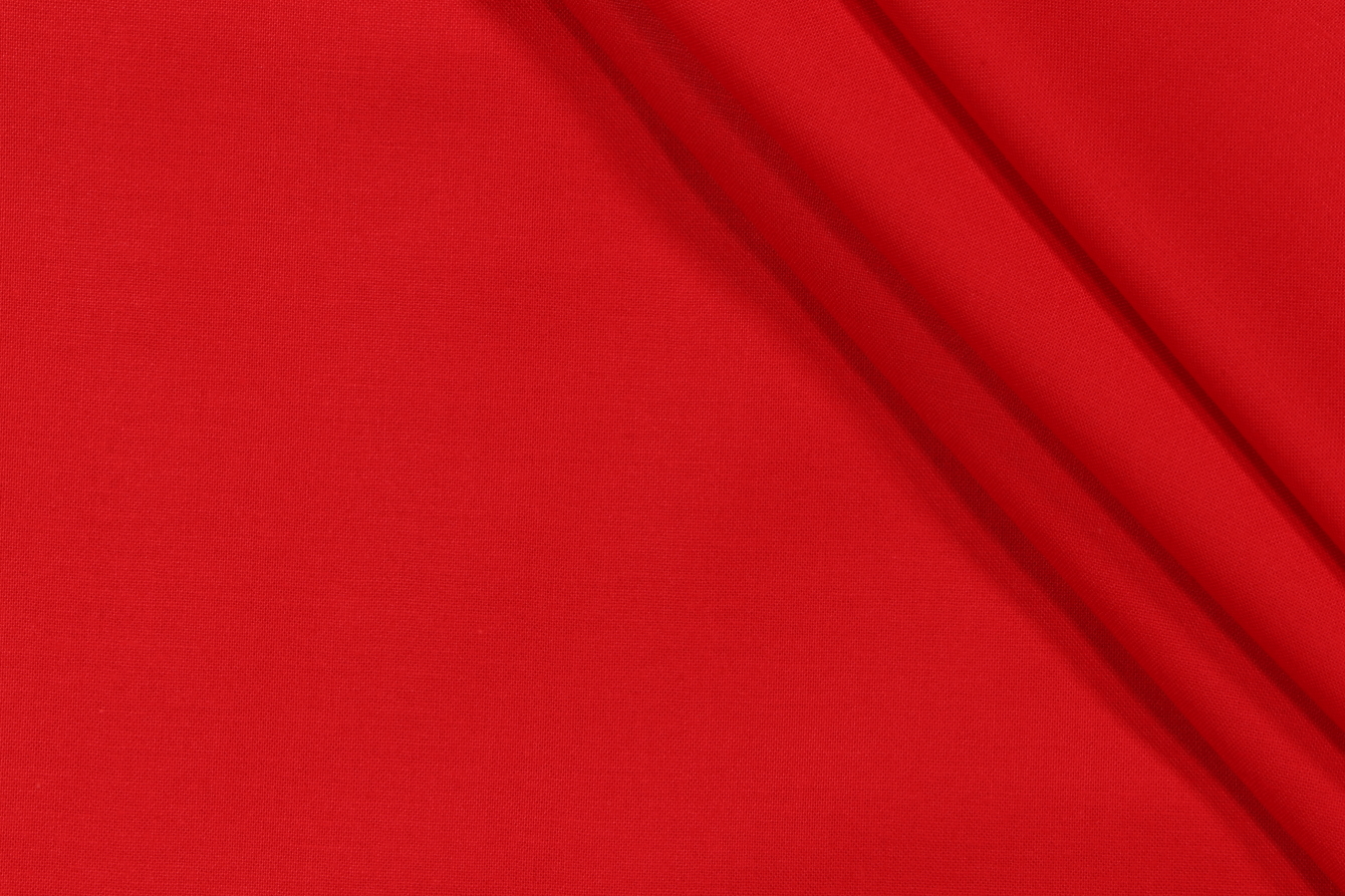 Robert Kaufman Kona Cotton Woven Craft Fabric in Lipstick Red