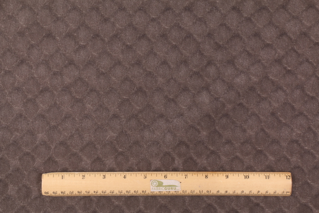 5.6 Yards Mohair Velvet Upholstery Fabric in Pewter