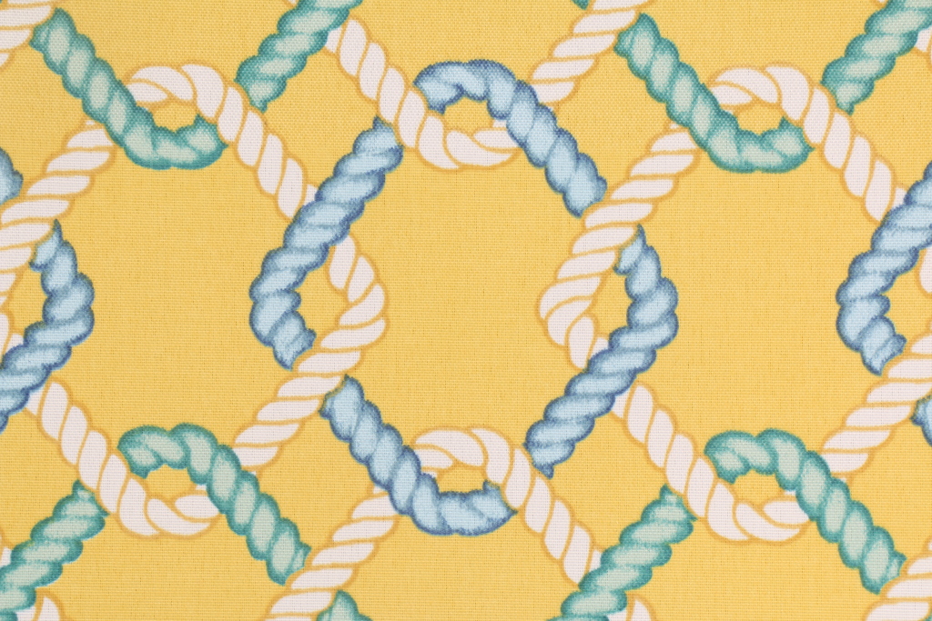 1.75 Yards Richloom Cape Cod Printed Poly Outdoor Fabric in Summer