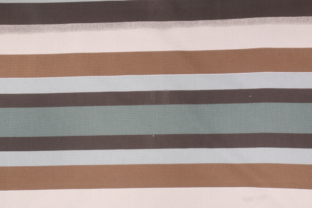5 Yards Robert Allen New Stripe Horizontal Stripe Printed Drapery Fabric in Aloe
