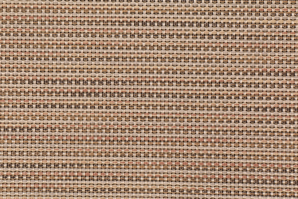 Phifertex Wicker Weave Watercolor Tweed Woven Vinyl Mesh Sling Chair