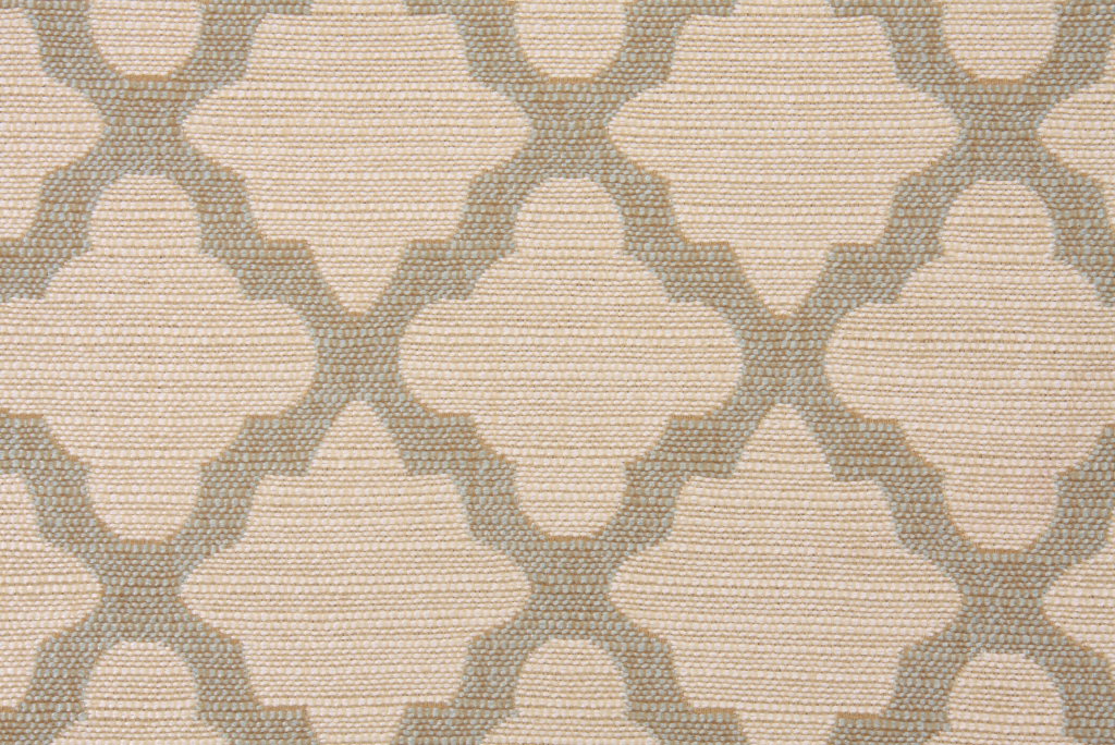 Robert Allen Casablanca Geo Upholstery Fabric in Aquamarine