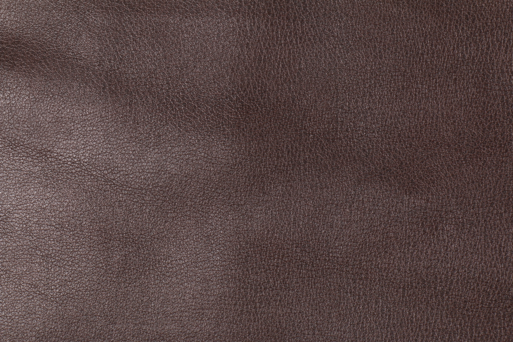 Bonded leather Upholstery Fabric in Espresso