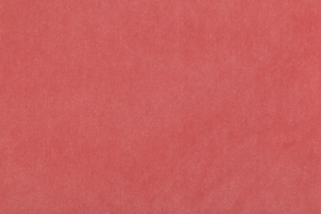 8 Yards Velvet Upholstery Fabric in Coral