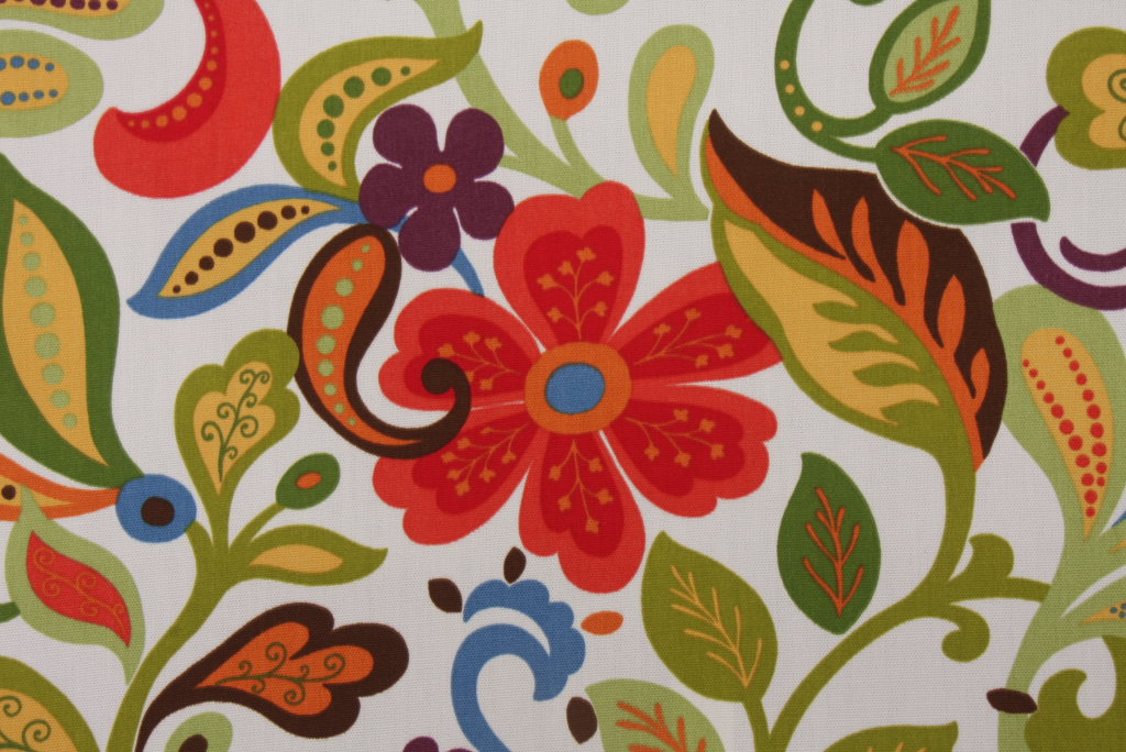 Richloom Wildwood Printed Polyester Outdoor Fabric in Garden