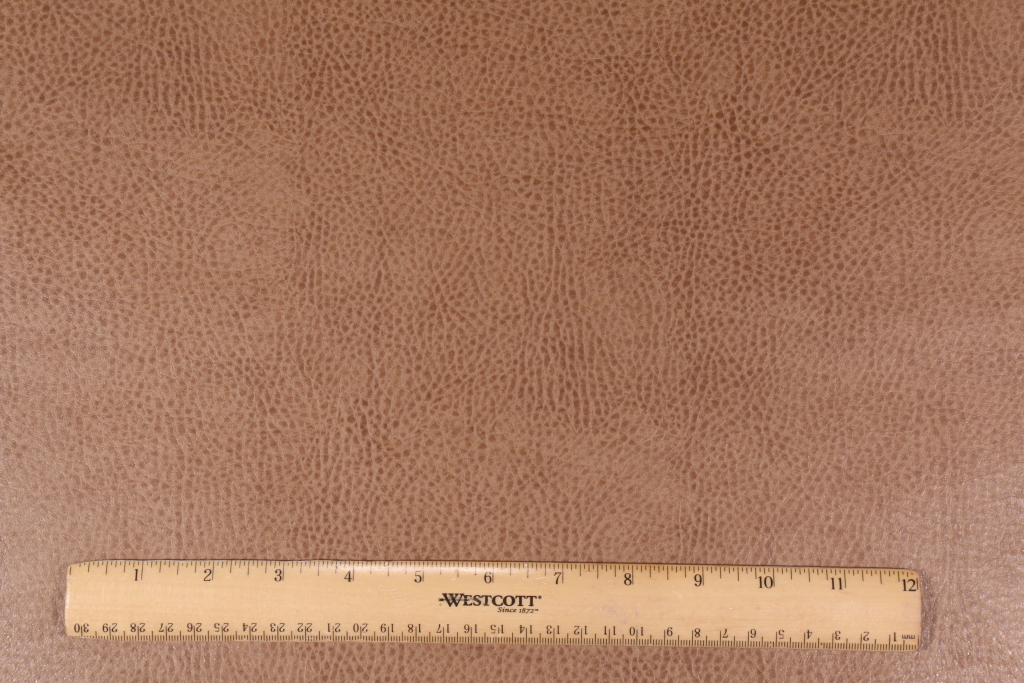 Austin Bonded Leather Upholstery Fabric in Moccasin