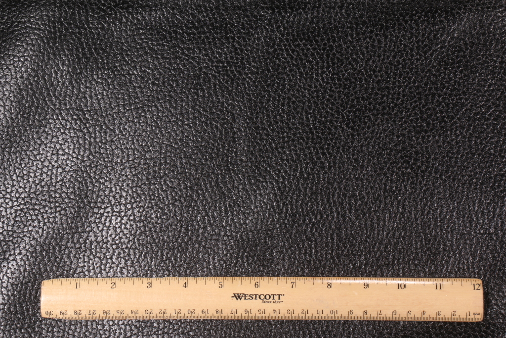 Wolverine Vinyl Upholstery Fabric in Black