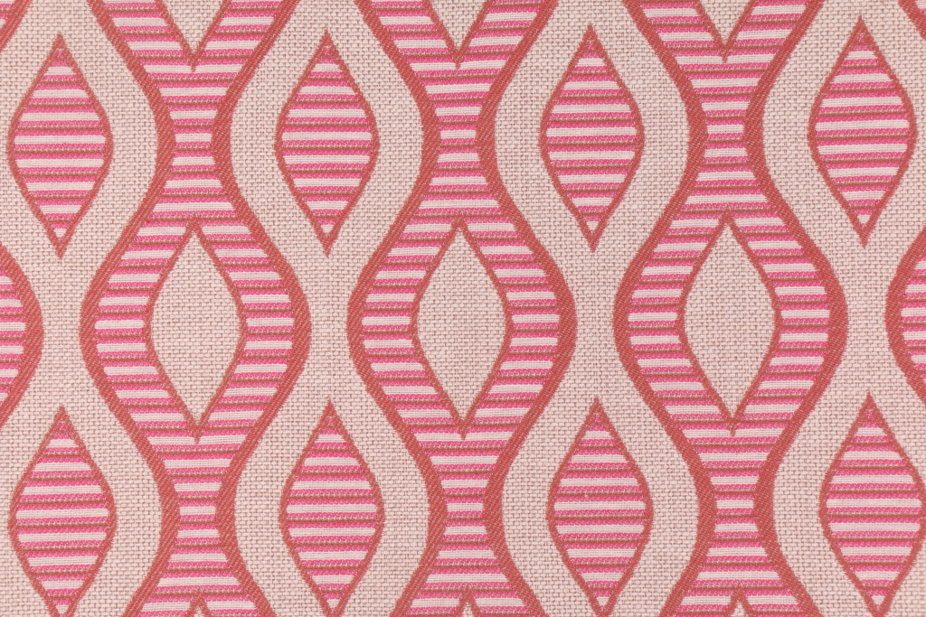 7/8 Yard Hamilton Upholstery Fabric in Raspberry