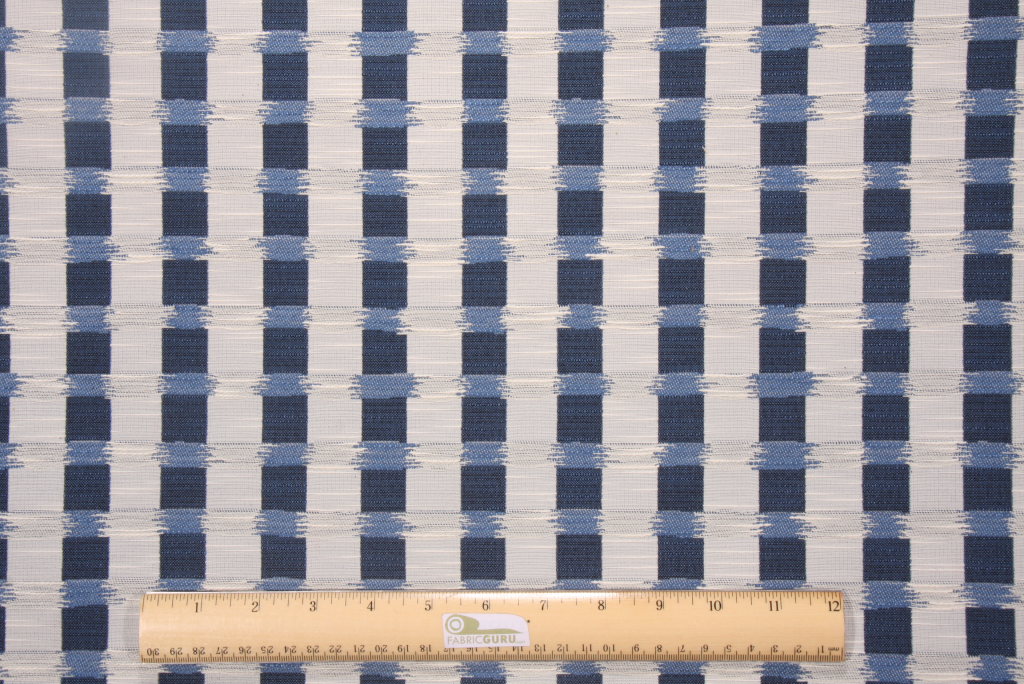 Hamilton Tobago Upholstery Fabric in Indigo