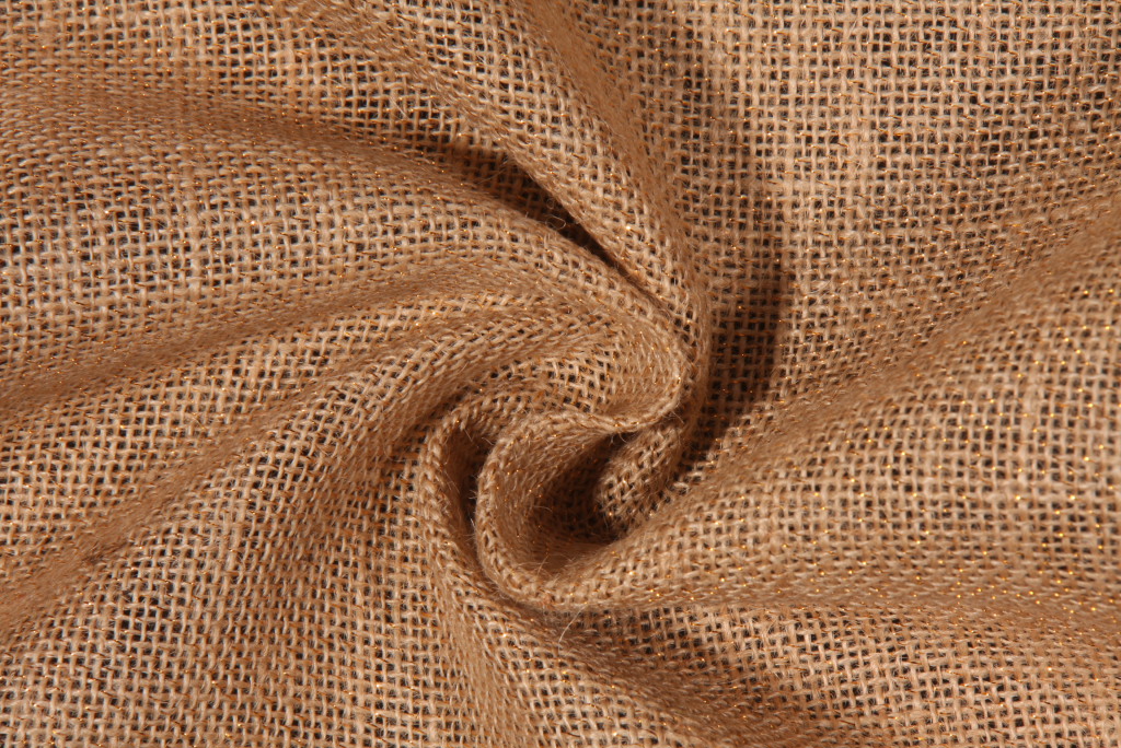 Premier Prints Jute Burlap Fabric in Gold
