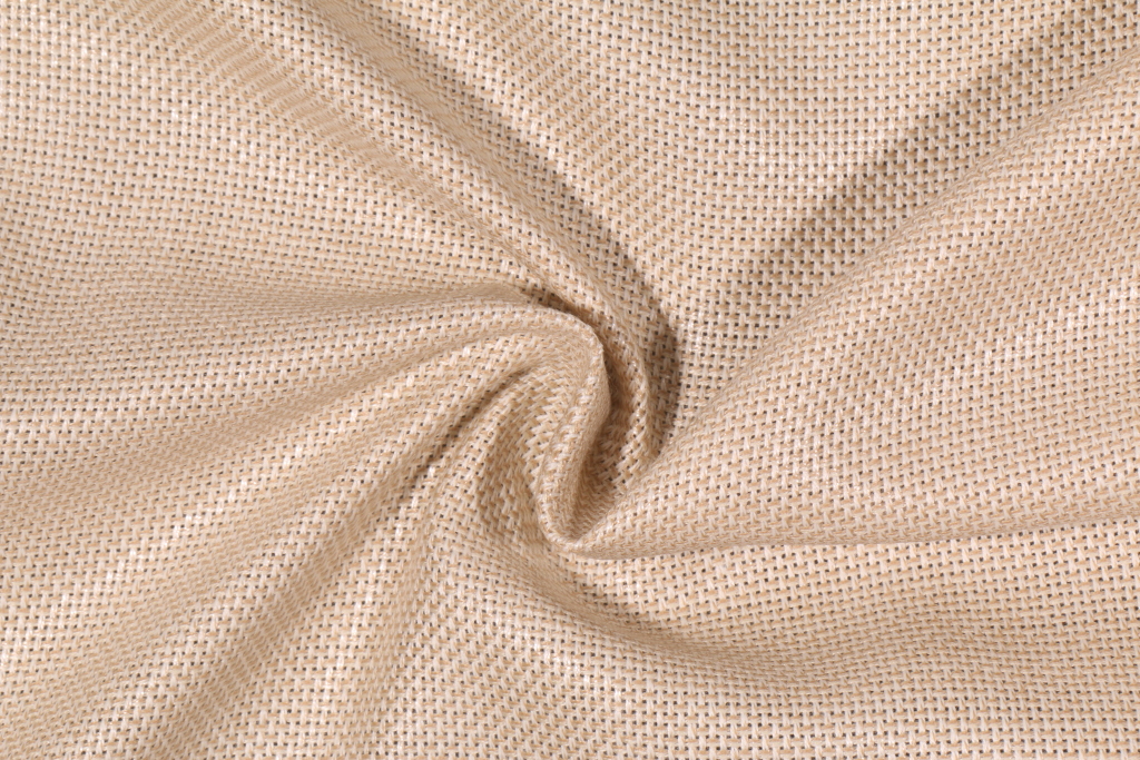 Outdura Ambiance Woven Acrylic Drapery Weight Outdoor Fabric in Sisal