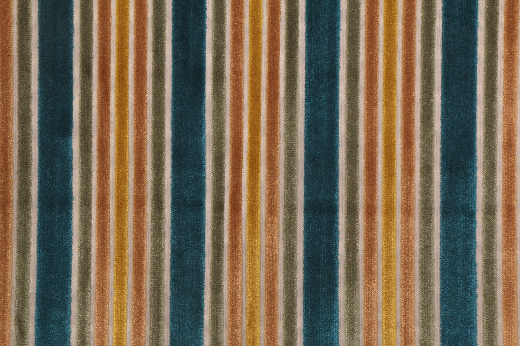Robert Allen Velvet Stripe Upholstery Fabric
