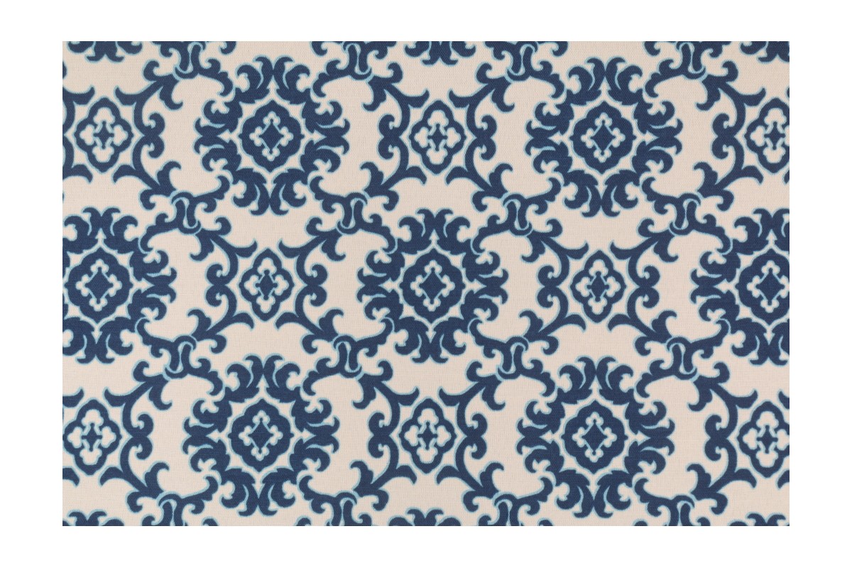 Tommy Bahama Medallion Printed Poly Outdoor Fabric in Riptide