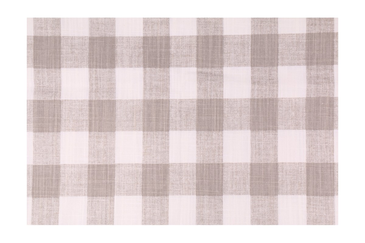 Premier Prints Buffalo Plaid Printed Slub Cotton Canvas Drapery Fabric