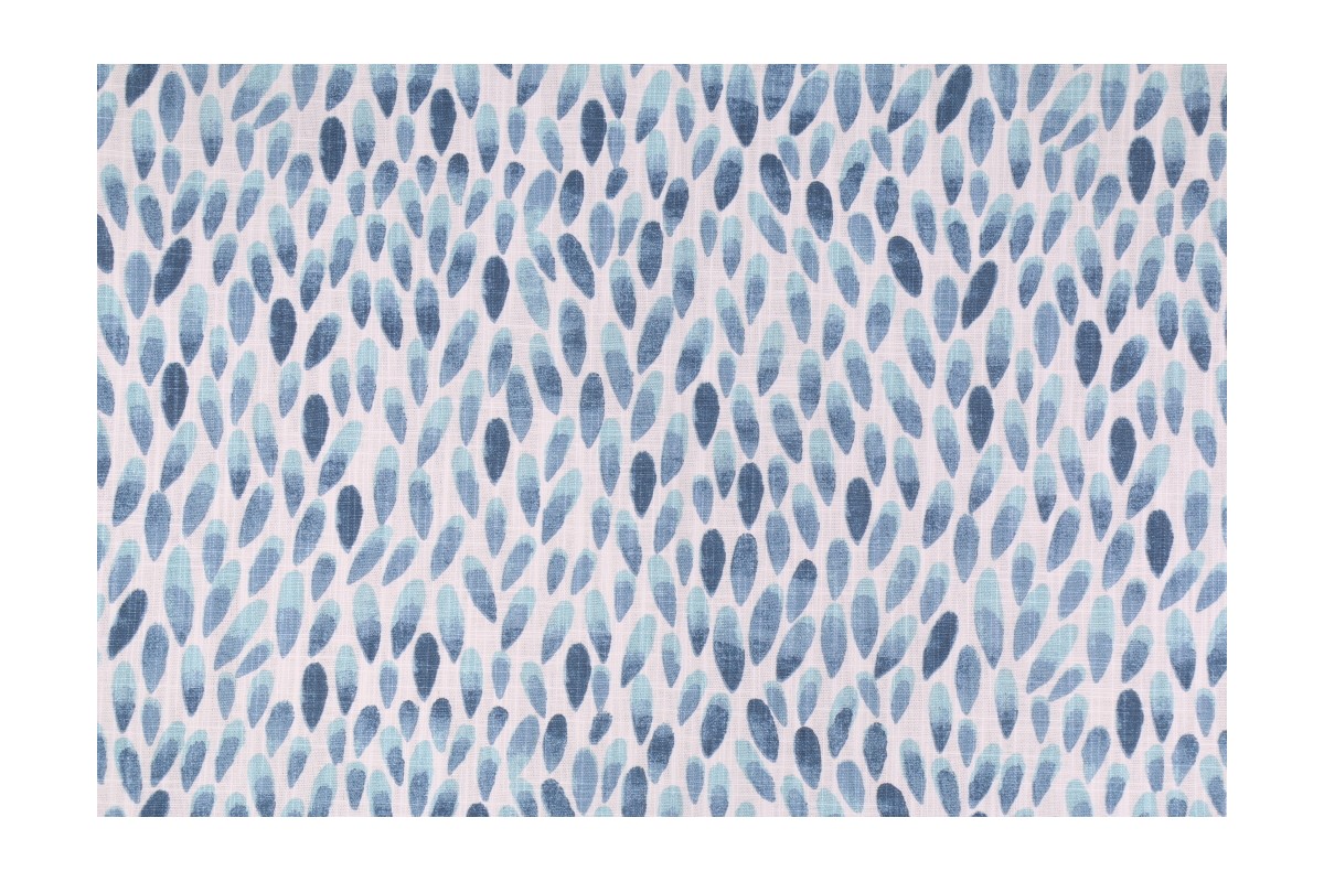 Premier Prints Lotus Printed Slub Cotton Canvas Drapery Fabric in