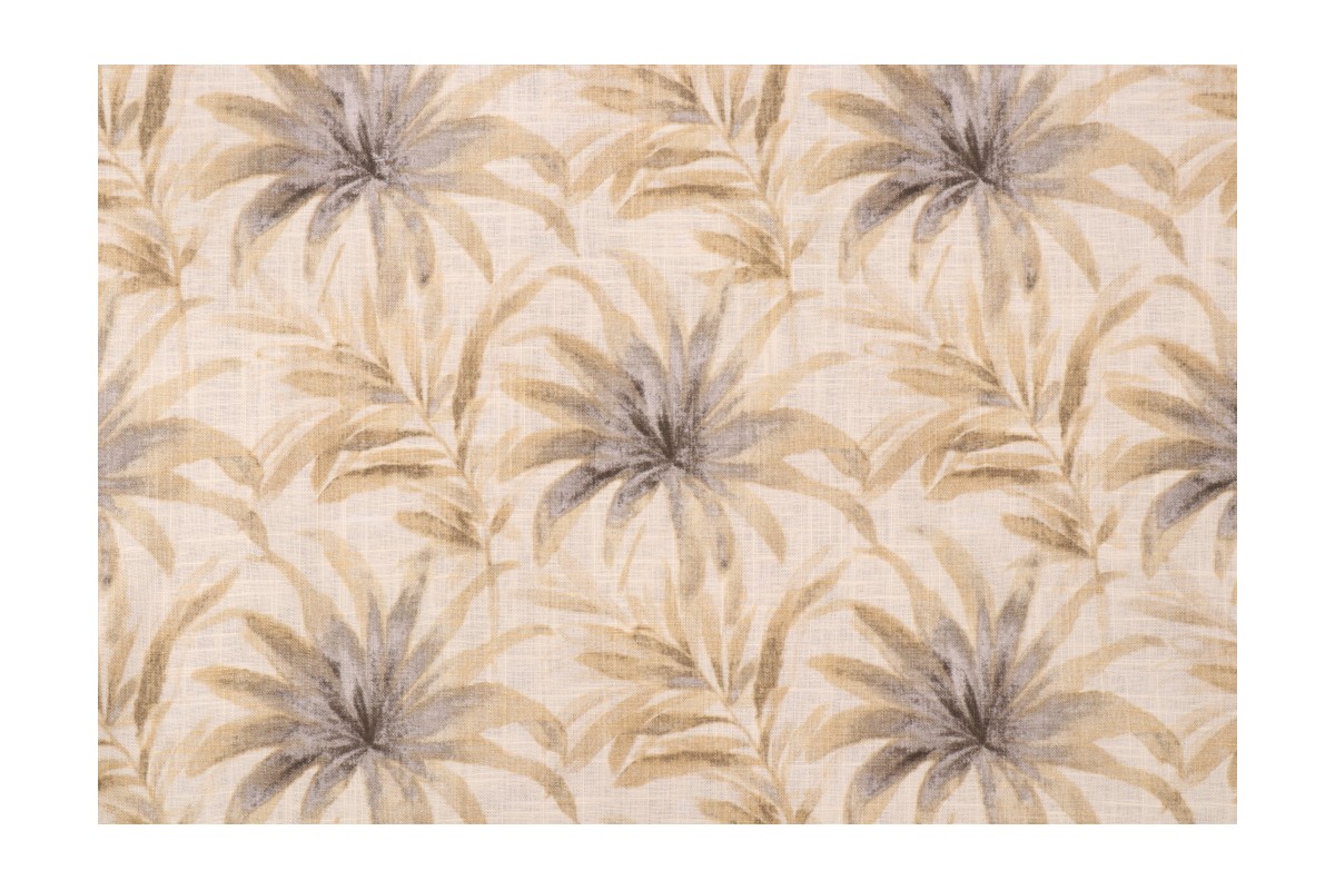 Tommy Bahama Balmy Days Printed Linen Blend Drapery Fabric in Sunsplash