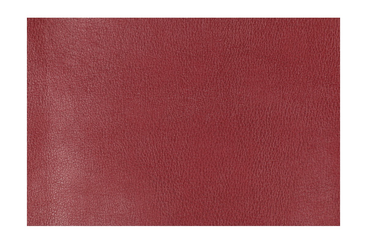 Bonded leather Upholstery Fabric in Red