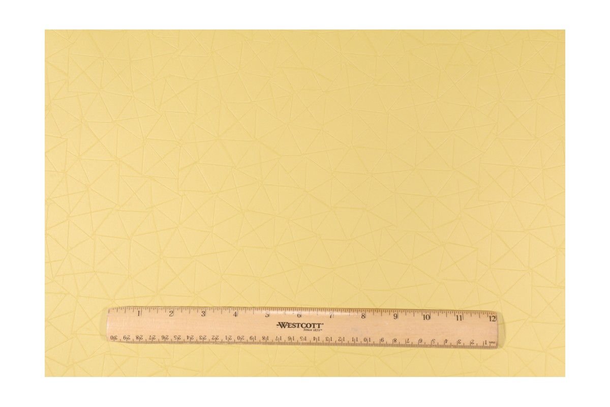 Patterned Vinyl Upholstery Fabric in Sunny