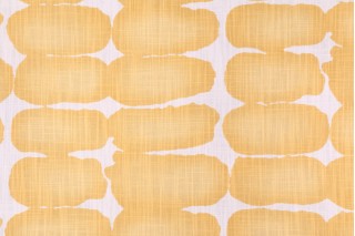 Premier Prints Shibori Dot - Slub Canvas Printed Cotton Drapery Fabric in Brazilian Yellow 
