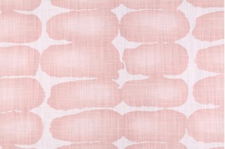 Premier Prints Shibori Dot - Slub Canvas Printed Cotton Drapery Fabric in Blush 