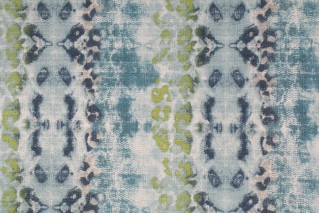Premier Prints Mali Birch Printed Cotton Drapery Fabric in Frost 