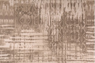 Richloom Creedence Printed Cotton Linen Drapery Fabric in Driftwood 