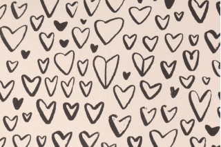 Premier Prints Lovely - Macon Printed Cotton Drapery Fabric in Black 