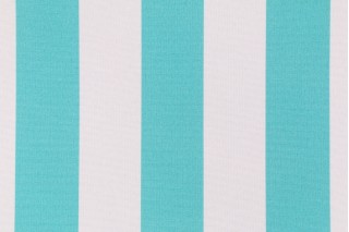Premier Prints Stripe Printed Polyester Outdoor Fabric in Ocean 