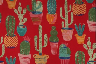 Richloom Cetera Printed Polyester Outdoor Fabric in Sunrise 