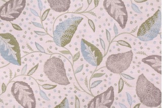 Ellen Degeneres Carla Printed Cotton Drapery Fabric in Moss 