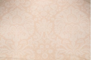 Thibaut Manhattan Damask F91728 Printed Drapery Fabric in Beige 