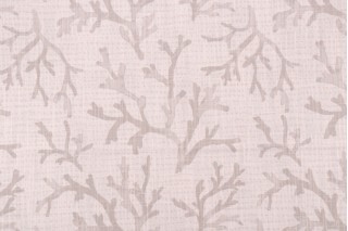 Premier Prints Naples Slub Canvas Printed Cotton Drapery Fabric in French Grey 