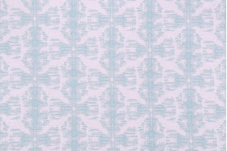 Lacefield Nobu Printed Cotton Drapery Fabric in Mineral 
