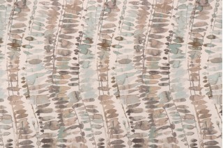 PK Lifestyles Watermark Printed Polyester Outdoor Fabric in Mist 