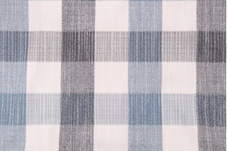 Perfomatex Farmhouse Woven High UV Polyester Outdoor Fabric in Navy Blue 