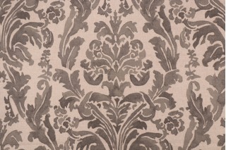 Lacefield Coribel-Heavy Basket Printed Cotton Blend Drapery Fabric in Stone 